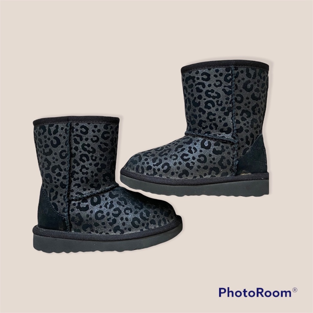 UGG Black Kids Boots- 1112388T